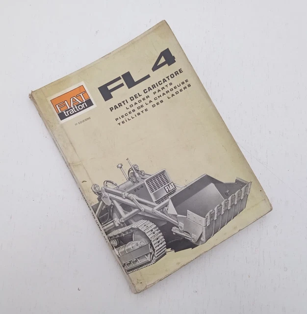FIAT TRATTORI MOD. FL4 - Catalogo Parti di Ricambio del Caricatore 7a