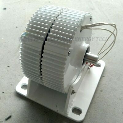 12V/24V 48V Generador de imán permanente 1000W motor sin escobillas de Viento Alternador