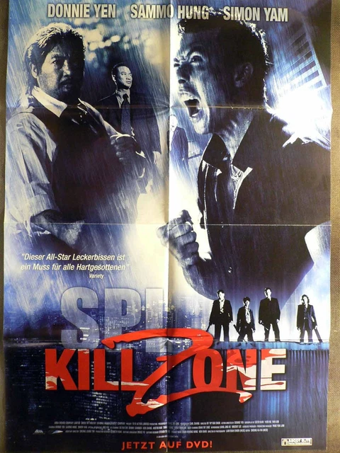 KILL ZONE Wu Jing Donnie Yen Videoposter A1 84x60cm