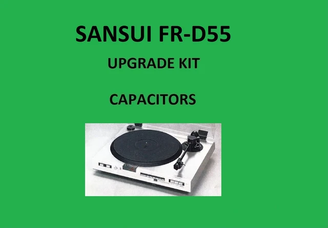 Kit De Réparation Condensateurs Pour Platine Vinyle Denon DP-55L – Neuf
