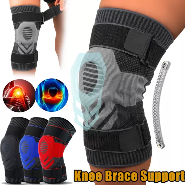 Pedimend Arthritis Knee Brace Compression Sleeve with Strap for Best Support-1PC