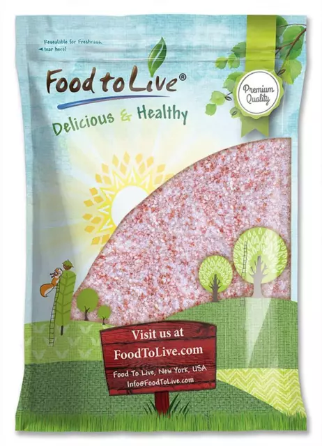 Coarse Himalayan Pink Salt — Rich in Minerals, Kosher