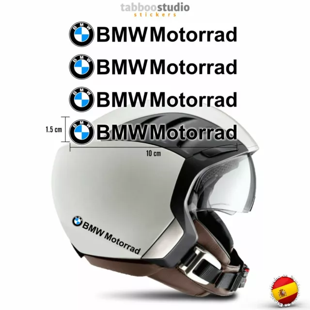 4 PEGATINAS CASCO BMW Motorrad Logo helmet stickers vinilo R1200 GS motero  EUR 13,00 - PicClick ES