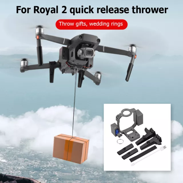 Sistema de lanzamiento aéreo cebo de pesca entrega para accesorios de drones Dji Mavic 2 Pro / zoom