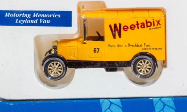 Corgi Leyland Van (Weetabix) Motoring Memories boxed in new condiion