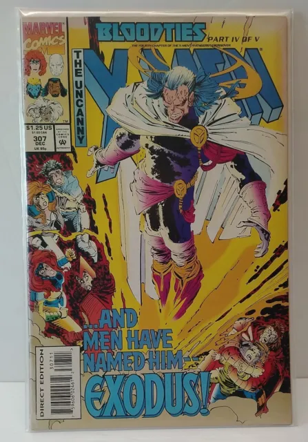 THE UNCANNY X-MEN: BLOOD TIES Part IV OF V - #307 dec 1993 - Marvel Comics