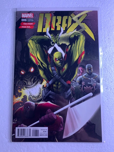 Drax #6 Nm Story Thus Far Variant - Marvel 2016