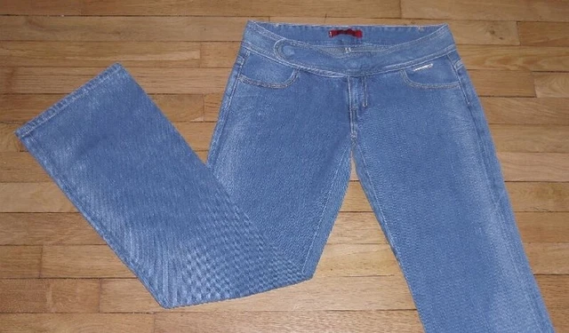 Jeans Femme Droite Taille 40 - W30 L34, Gris, 98% Coton 2% élasthanne, Neuf Avec étiquettes