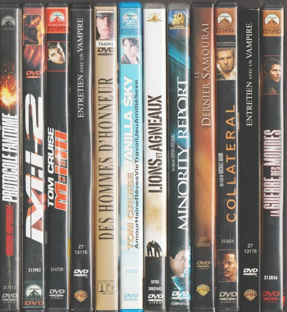 Tom Cruise Lot Dvd 12 Films Entretien Avec Un Vampire Mission Impossible ....