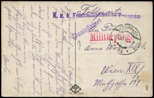 Österreich Feldpost Allg. Ausg., 1918, Brief