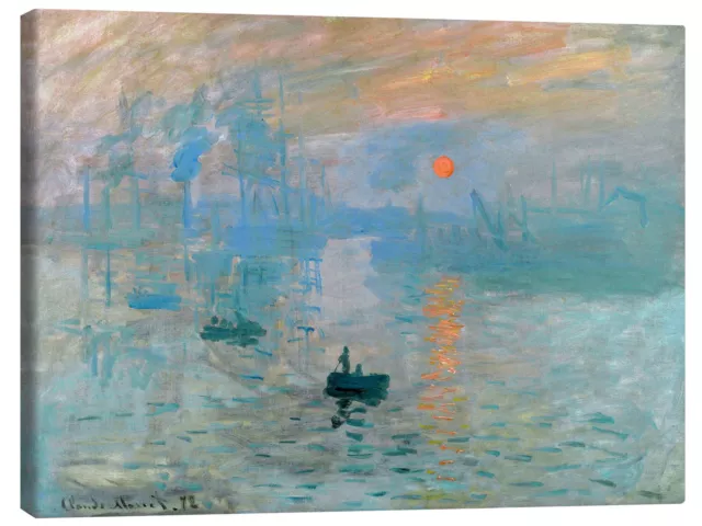 Leinwandbild Impression, Sonnenaufgang - Claude Monet