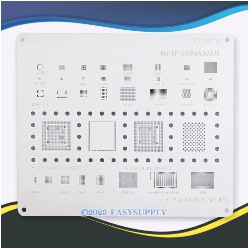Modèle de Rebillage Direct Chauffant BGA pour iPhone XS/XSMax/XR