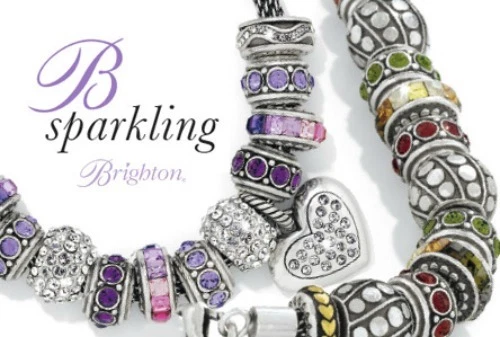 Brighton Beads Spacers Stoppers New & Retired Fine Silver Plate Swarovski
