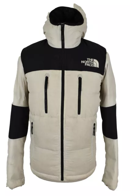 THE NORTH FACE 550 White Down Padded Jacket size XS Mens Full Zip Outerwear