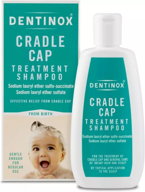 Dentinox Cradle Cap Treatment Shampoo for Babies, 125 125 ml (Pack of 1)