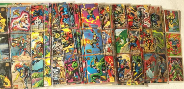 Marvel Universe 1994 Fleer Collezione Completa 200 Card + 14 Limited Edition 2