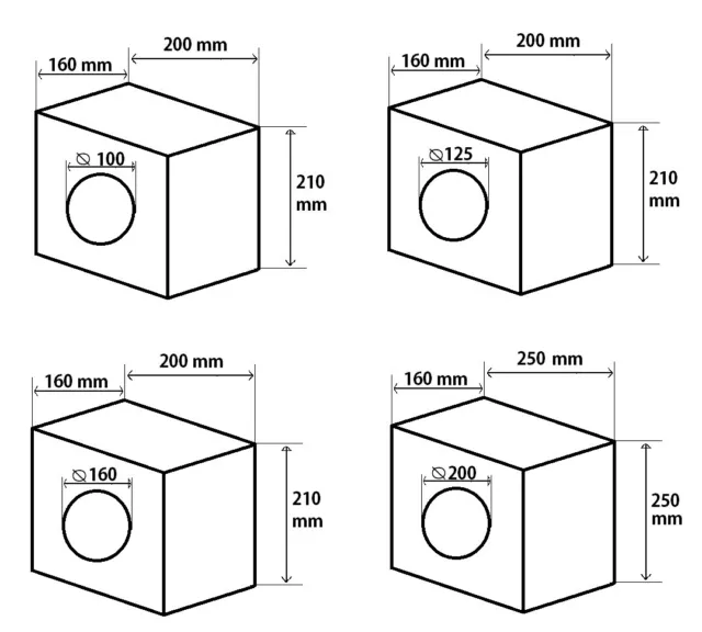 Air filter built-in filter winding folding pipe ventilation box exhaust air ventilation air dust filter 2