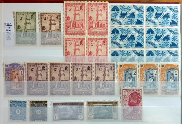 Francia France Colonie Cote Des Somalis Djibouti Somalia - 25 Stamps New**/*