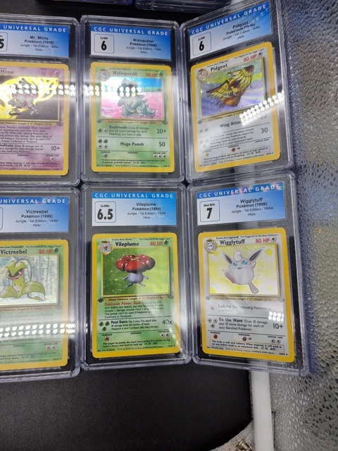 Jungle 1st Edition complete Holo Set | 1999! #1 - #16 CGC PSA Pokemon Snorlax 5