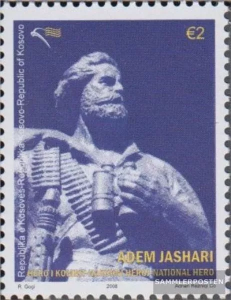 kosovo 118 (complète edition) neuf avec gomme originale 2008 Jashari