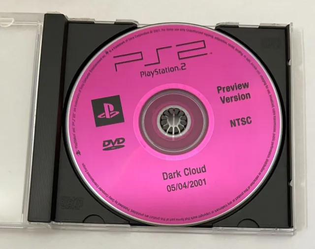Dark Cloud Preview Version - Sony PlayStation 2 PS2 - 2001 NTSC Pre-release code
