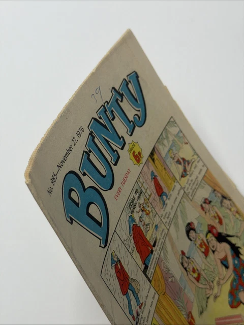 BUNTY COMIC - NOVEMBER 27th 1976 - 50th Birthday Gift -Vintage 70s ...