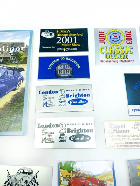 Morris Minor Owners Club National Rally & Show plaques Memorabilia book picture 2