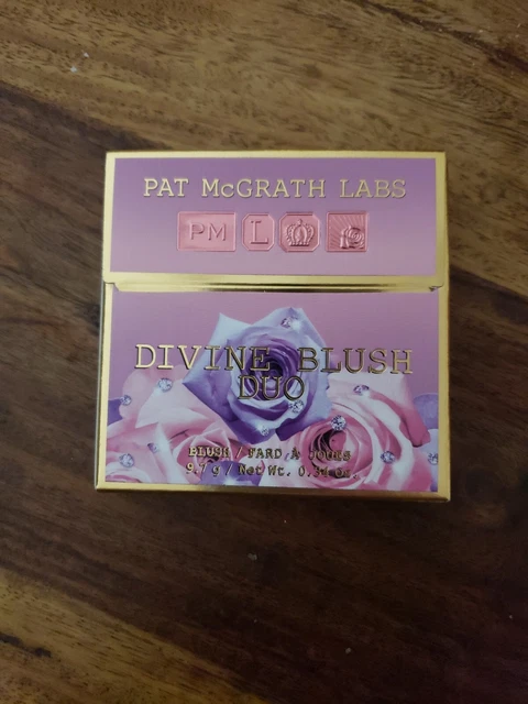 NUEVO EN CAJA Nuevo Polvo PAT MCGRATH Labs DIVINE BLUSH DUO Talla Completa 0,34 oz NIGHT FLOOM