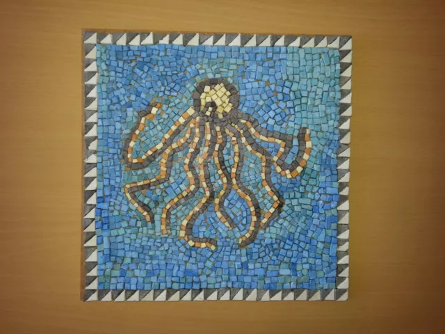 Mosaiksteine Gelb 180g - 1x1cm Bycantic leicht zu brechen - 16 Antikfarben 3