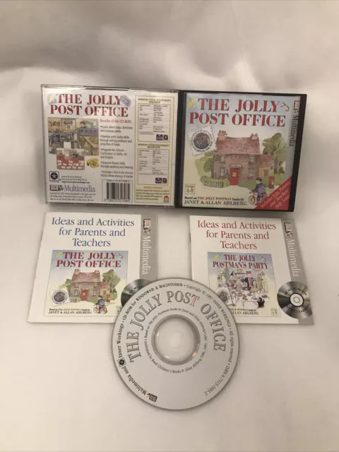 Jolly Post Office CD-ROM (mac/windows) Vintage 1997 RARE GUC