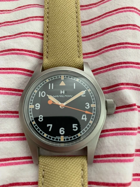 2022 Hamilton Khaki Field HUGE 50mm Mechanical watch (Discontinued limited Edition) Box and Card