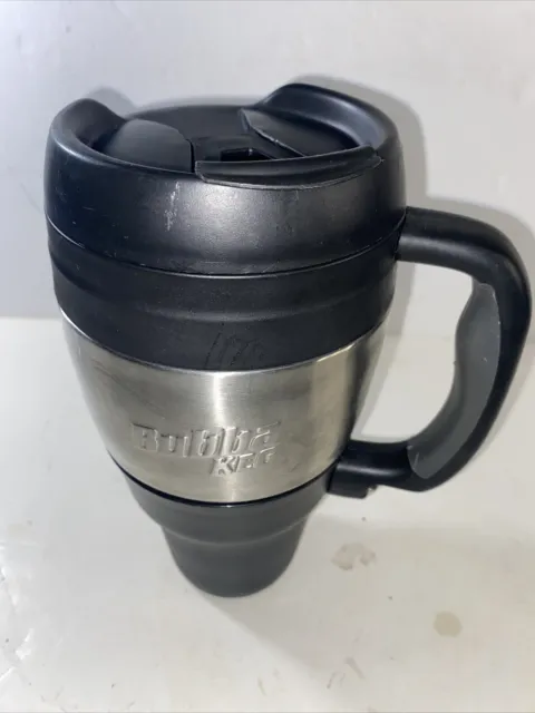BUBBA KEG Black 34oz Insulated coffee travel mug w/bottle opener