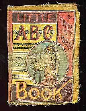 Little ABC Book Printed on Linen / 1880