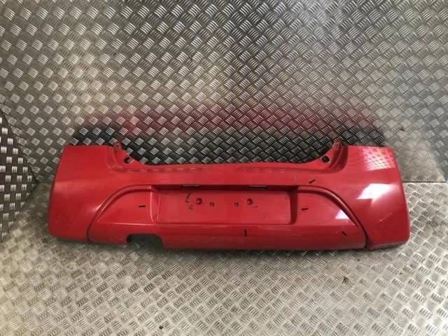 Pare-chocs Arrière Pour Renault Twingo 1 Phase 2 - Référence 7700420919, Couleur Rouge Clair, D'occasion