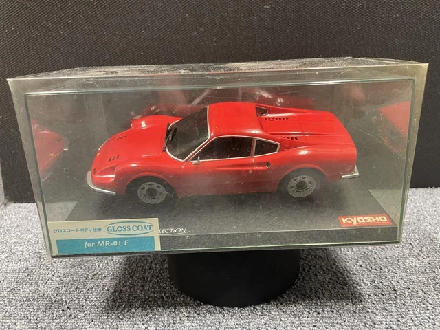 Kyosho Minute Racer Rare Ferrari 246 Gt Dino Red