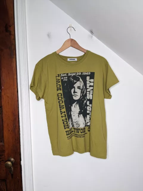 DAYDREAMER Women's Janis Joplin Hollywood Bowl Graphic Band Tour Tee NEW Size S