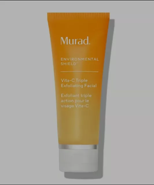 Murad Enviro Shield VITA-C Triple Exfoliating Facial Scrub 80 ml RRP £68 NEW