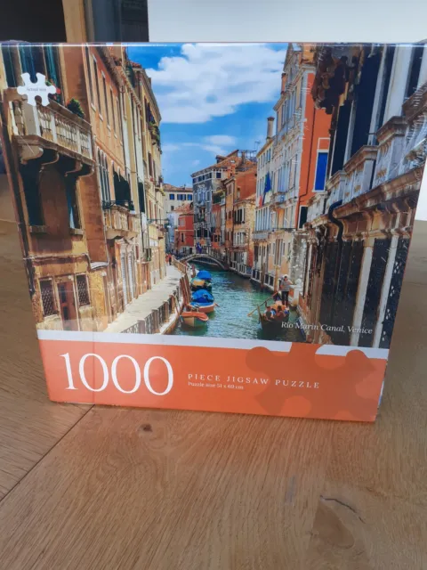 BRAND NEW - "Rio Marin Canal, Venice" 1000 piece jigsaw