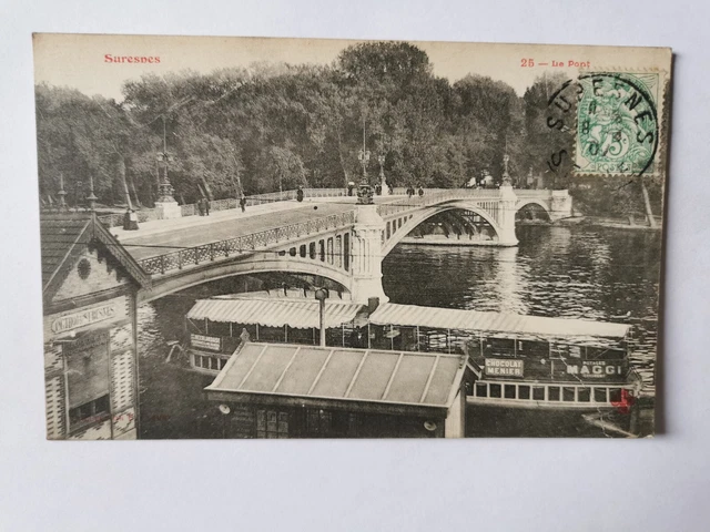 CPA 92 SURESNES - Le Pont
