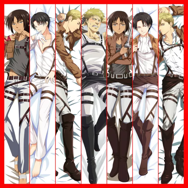 HOBBY EXPRESS ANIME Dakimakura Japanese Waifu Pillow Cover Case Attack on Titans 22.49 PicClick