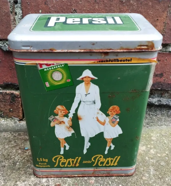 Persil Blechdose "Persil bleibt Persil" Waschmitteldose Nostalgie Retro Werbung