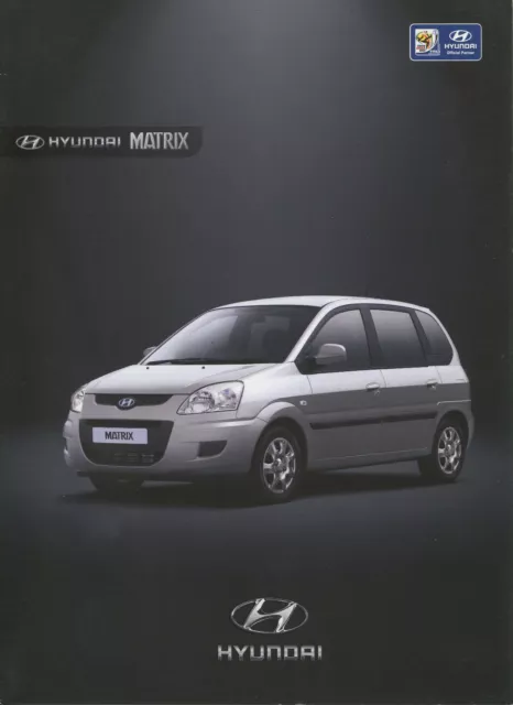 Car Brochure - Hyundai Matrix - January 2010