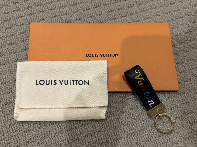 Genuine Louis Vuitton New Wave Dragonne KEYRING Limited Edition *** Discontinued