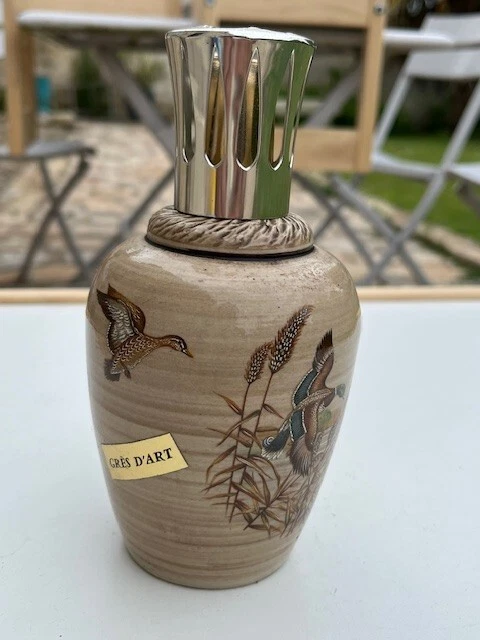 lampe berger en grès émaillé signée Brugnot - modèle N°2 - N°47