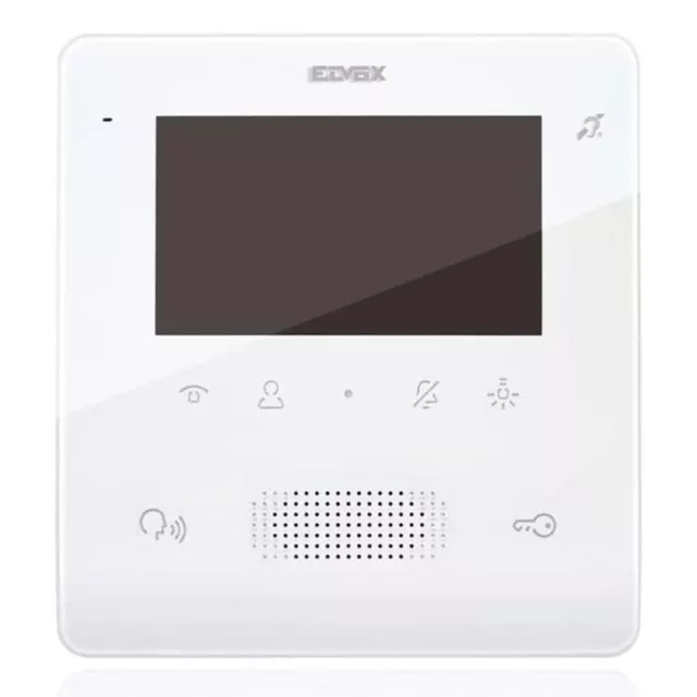 Interphone Vidéo Additionnel Vimar 7558 Tab Free LCD Couleurs 4,3 2 Fils Libres