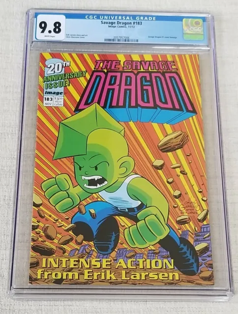 The Savage Dragon #183 Giarrusso Variant CGC 9.8 (#1 Homage) GHOST / RARE / HTF