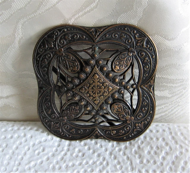 JUGENDSTIL - Gürtelschnalle - Metall