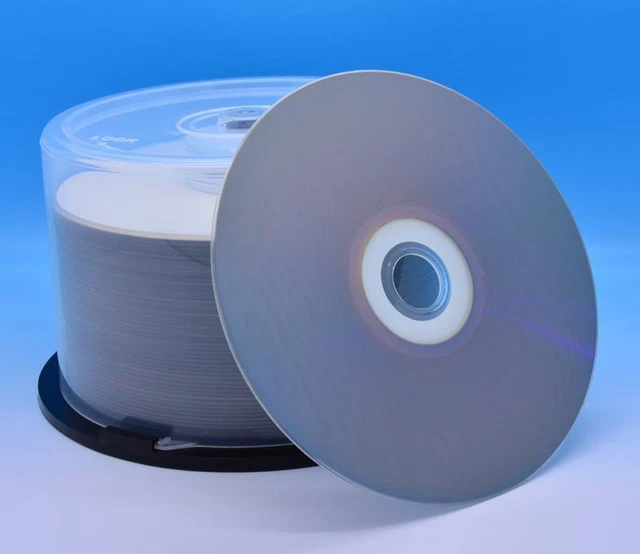 50 PACK BLANK CMC 50GB Inkjet Printable Blu-ray Dual Layer BD-DL 2-8X ...