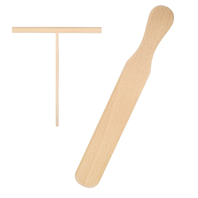 Crepe Spreader Tool Crepe Rake Turner Spatula Household Tools Wooden