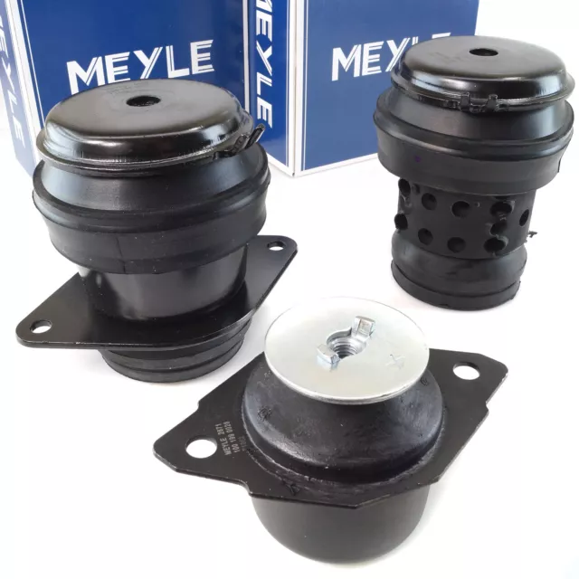 3x MEYLE Motorhalter Motorlager für VW Golf 3 Polo 3 Passat B3/B4 SEAT Ibiza 2